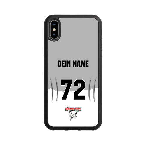 Apple iPhone Xs Base Case Kölner Haie Trikotmotiv Personalisierbar