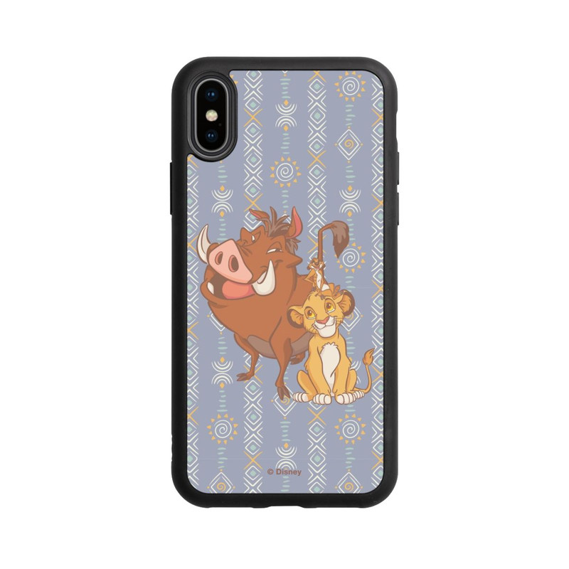 iPhone Xs Base Case Simba Timon und Pumbaa