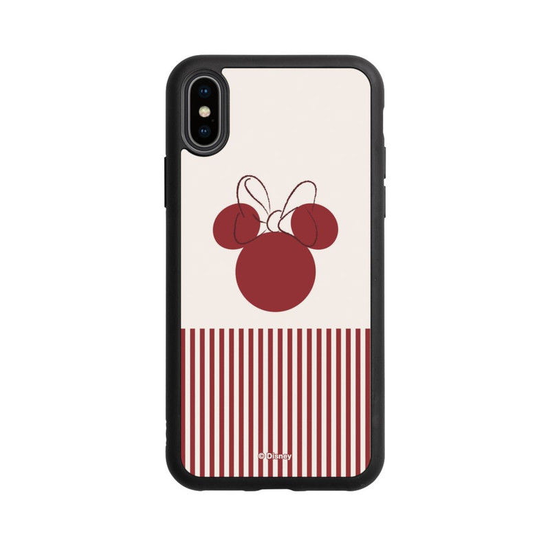 iPhone Xs Base Case Minnie Icon Pattern Mix
