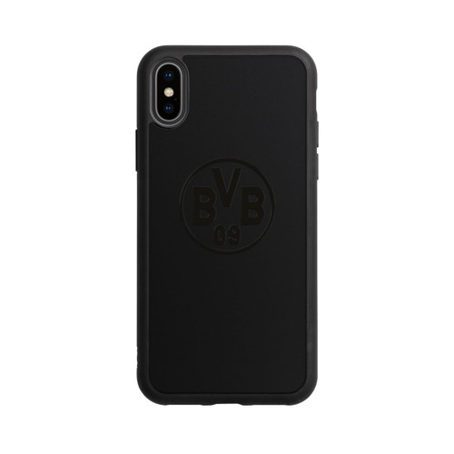 Apple iPhone Xs Base Case BVB Logo Schwarz Transparent