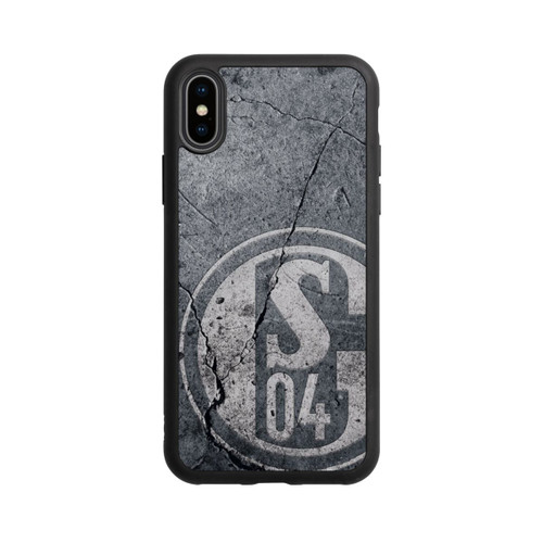 Apple iPhone Xs Base Case Schalke 04 Beton Look