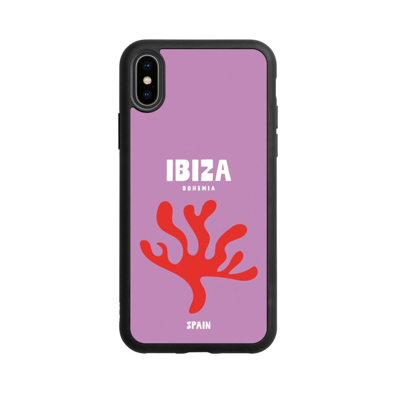 iPhone Xs Base Case Destination Ibiza Coral