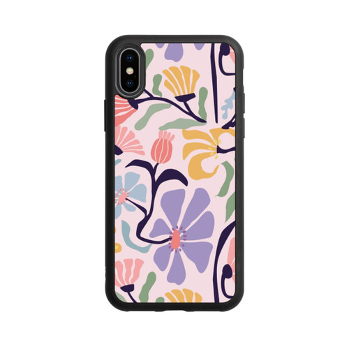 Apple iPhone Xs Base Case Flower Market Ibiza Pink