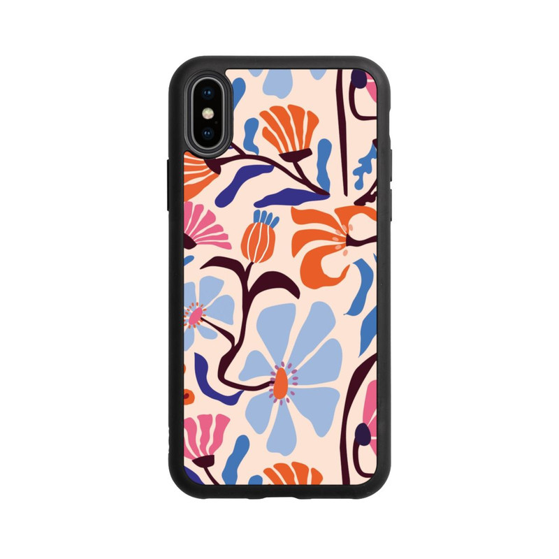 iPhone Xs Base Case Flower Market Ibiza Pastel