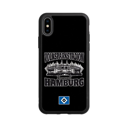 Apple iPhone Xs Base Case HSV Volksparkstadion Schwarz