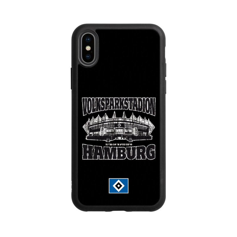 iPhone Xs Base Case HSV Volksparkstadion Schwarz