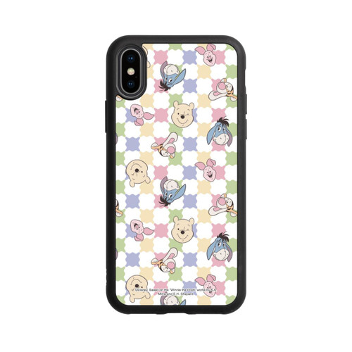 Apple iPhone Xs Base Case Winnie Puuh und Freunde farbenfrohes Muster