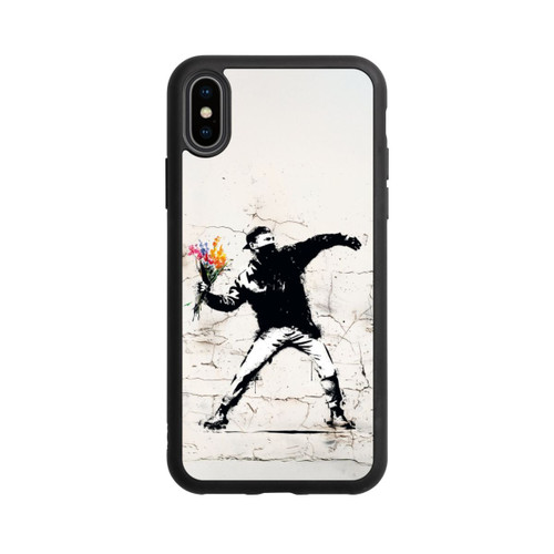 Apple iPhone Xs Base Case Flowers Up Artwork