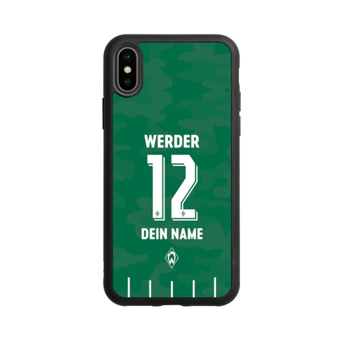 Apple iPhone Xs Base Case Werder Bremen Trikot Personalisierbar 25-26