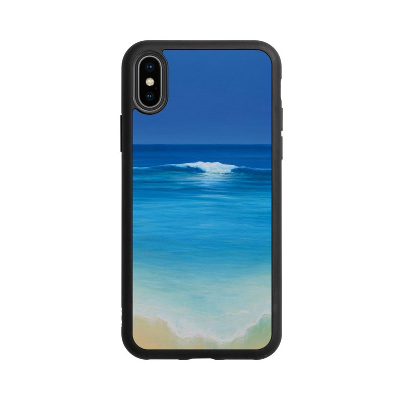 iPhone Xs Base Case Incoming Wave, by Derek Hare