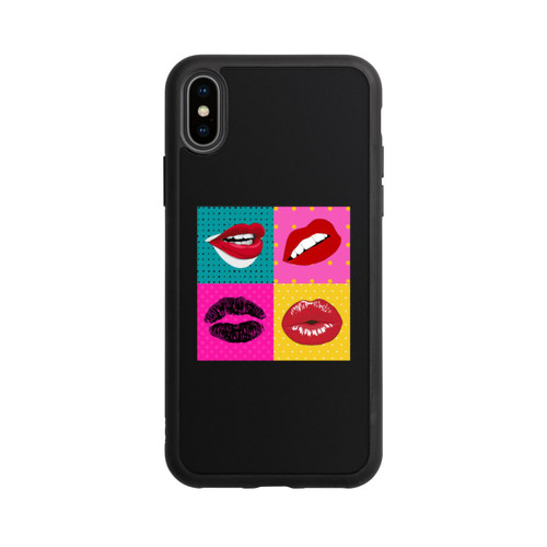 Apple iPhone Xs Base Case The Symbol Of The Kiss, by George Rosaly