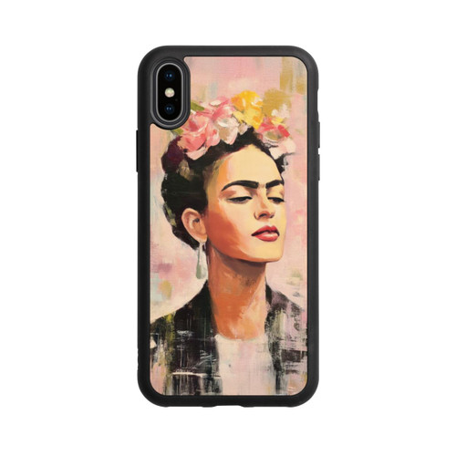 Apple iPhone Xs Base Case Mexikanische Ikone Kraft und Schmerz