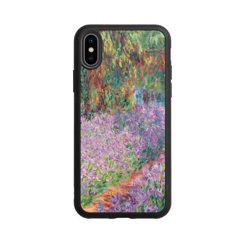 Apple iPhone Xs Base Case The Artists Garden at Giverny by Claude Monet