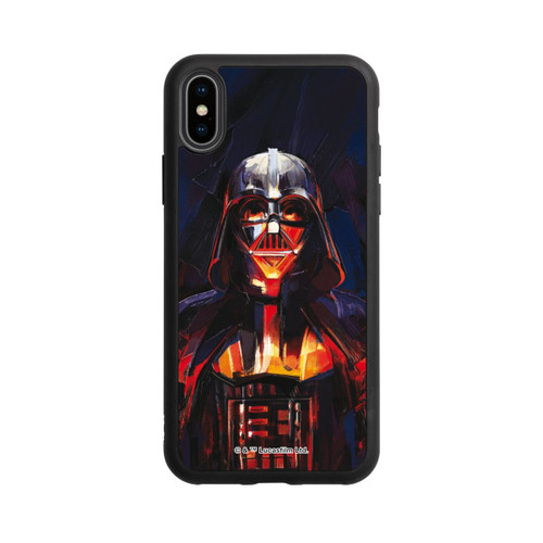 Apple iPhone Xs Base Case Darth Vader Red Light Painting
