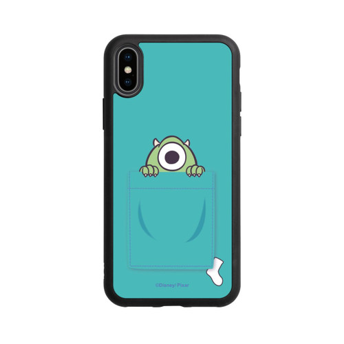 Apple iPhone Xs Base Case Monster AG P Green Background
