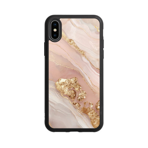 Apple iPhone Xs Base Case Eleganz Gold Marmor