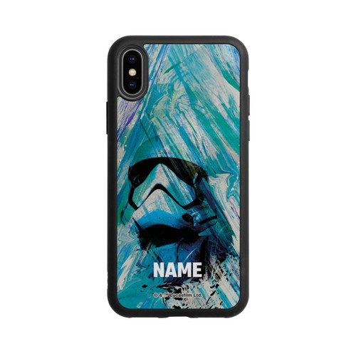 Apple iPhone Xs Base Case Stormtrooper Watercolor Personalisierbar
