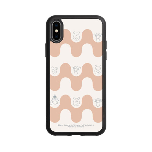 Apple iPhone Xs Base Case Winnie Puuh und Freunde Wellenmuster