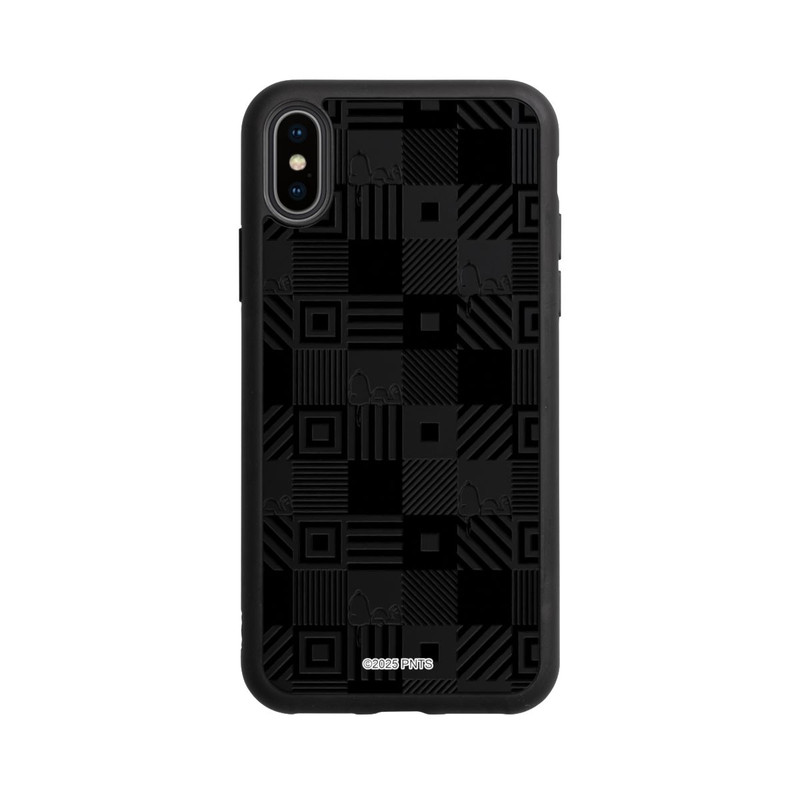 iPhone Xs Base Case Peanuts Pattern Transparent
