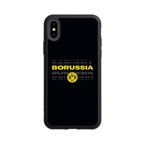 Apple iPhone Xs Base Case Borrussia Gelb Schwarz
