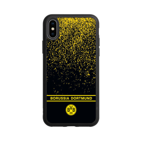 Apple iPhone Xs Base Case BVB Farbverlauf Schwarz