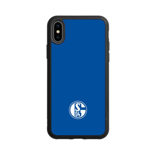 Apple iPhone Xs Base Case FC Schalke 04 Logo Blau