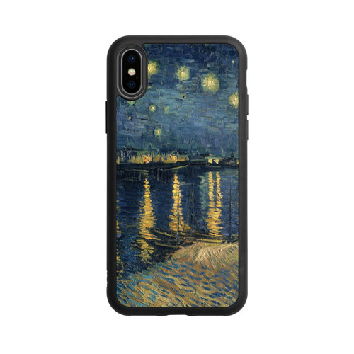 Apple iPhone Xs Base Case Sternennacht über der Rhone