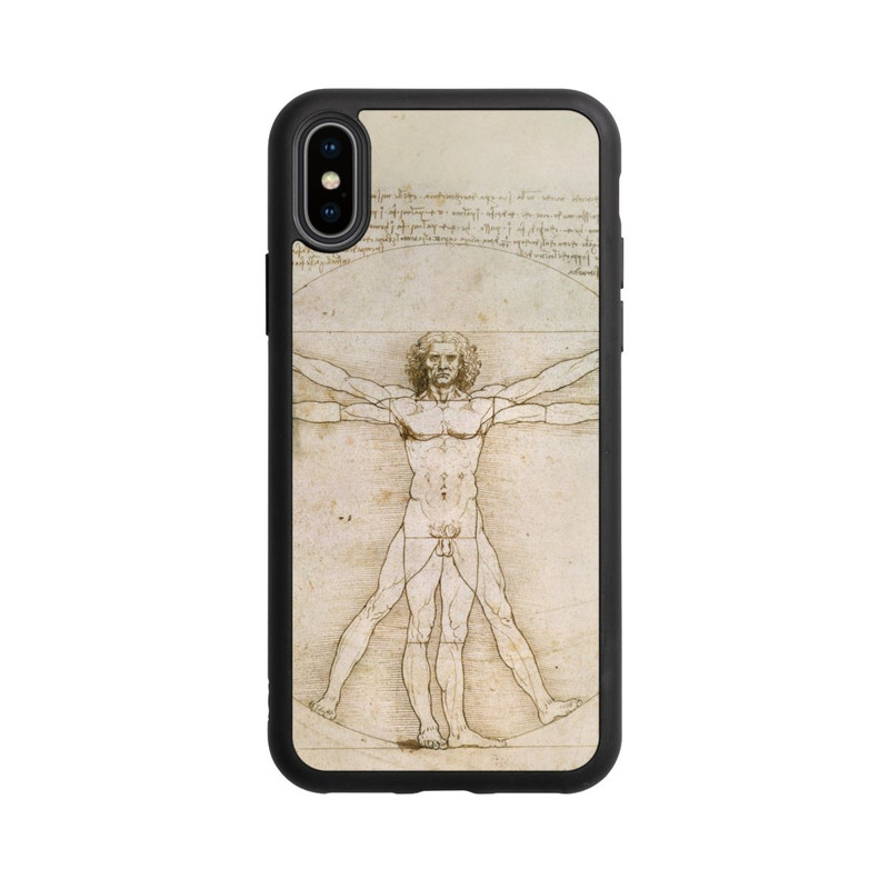 iPhone Xs Base Case Der Vitruvianische Mensch