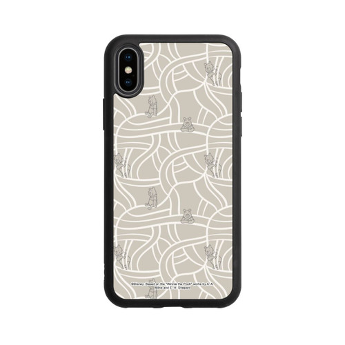 Apple iPhone Xs Base Case Winnie the Pooh Beige Pattern
