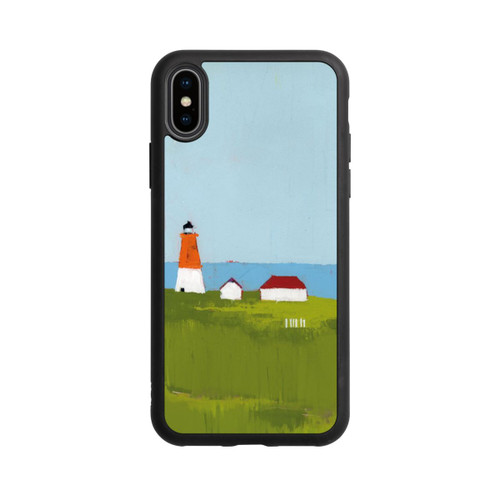 Apple iPhone Xs Base Case Three in Row by Ruth LaGue