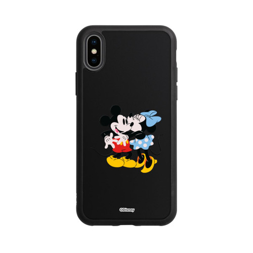 Apple iPhone Xs Base Case Mickey and Minnie Magical Couple Transparent