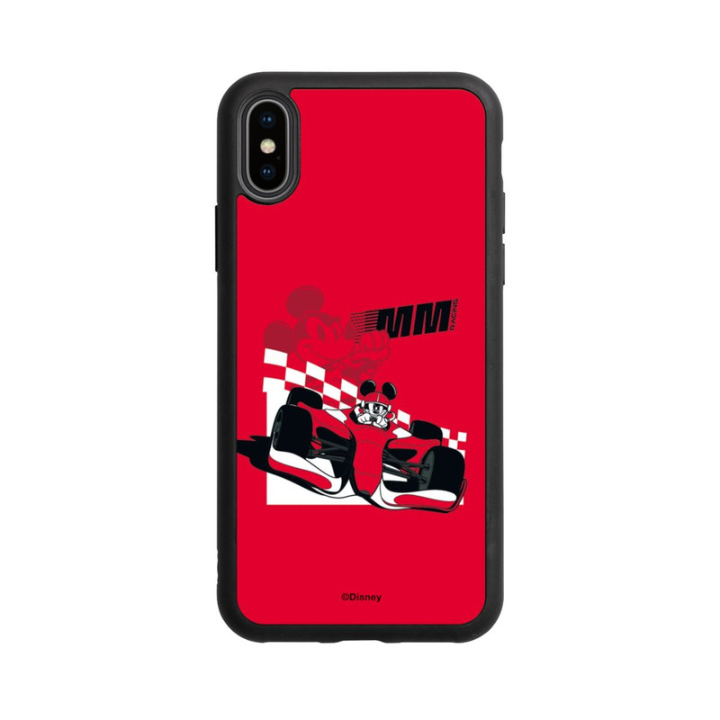 iPhone Xs Base Case Micky Maus Racing Legende Rot