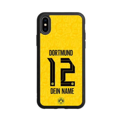 Apple iPhone Xs Base Case BVB Trikot Personalisierbar 26-27