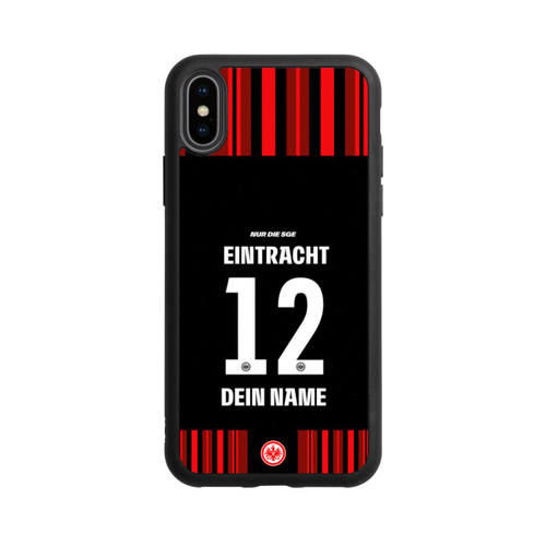Apple iPhone Xs Base Case Eintracht Frankfurt Trikot Personalisierbar 26-27
