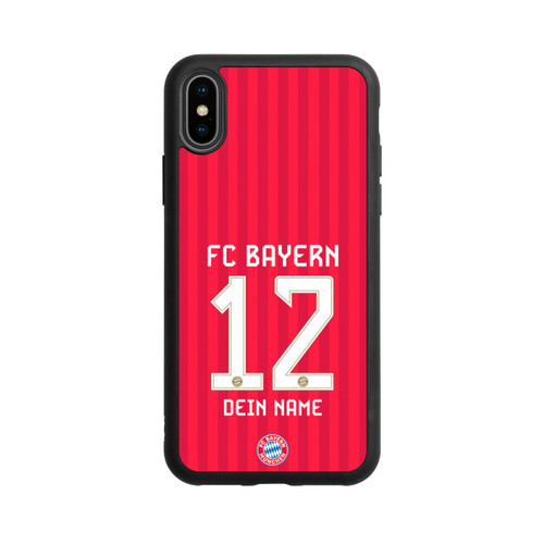 Apple iPhone Xs Base Case FC Bayern München Trikot Personalisierbar 26-27
