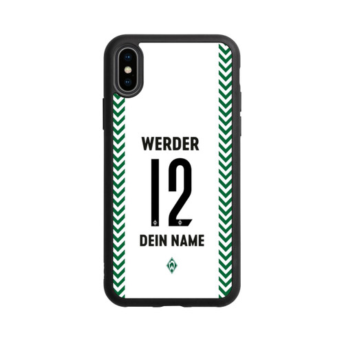 Apple iPhone Xs Base Case Werden Bremen Trikot Personalisierbar 26-27