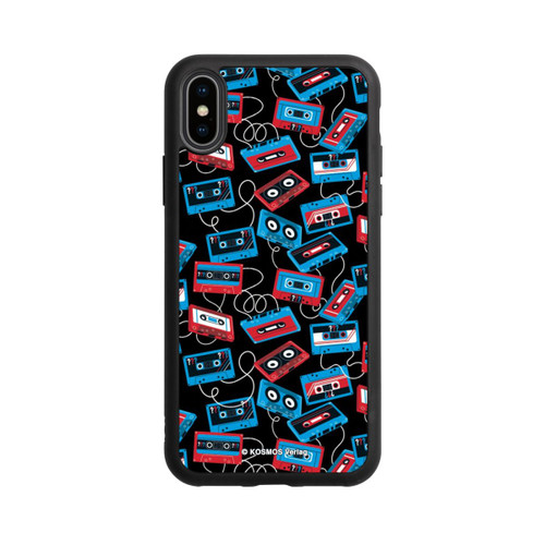 Apple iPhone Xs Base Case Drei Fragezeichen B-Seite Muster