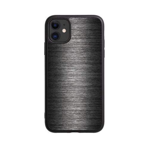 Apple iPhone 11 Base Case Metal Look - Anthrazit