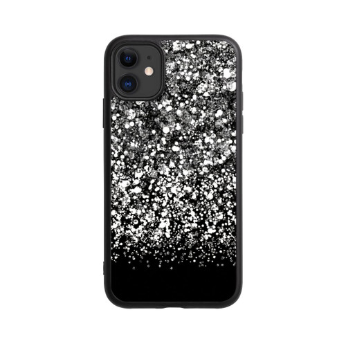Apple iPhone 11 Base Case Schneefall Glitzerlook