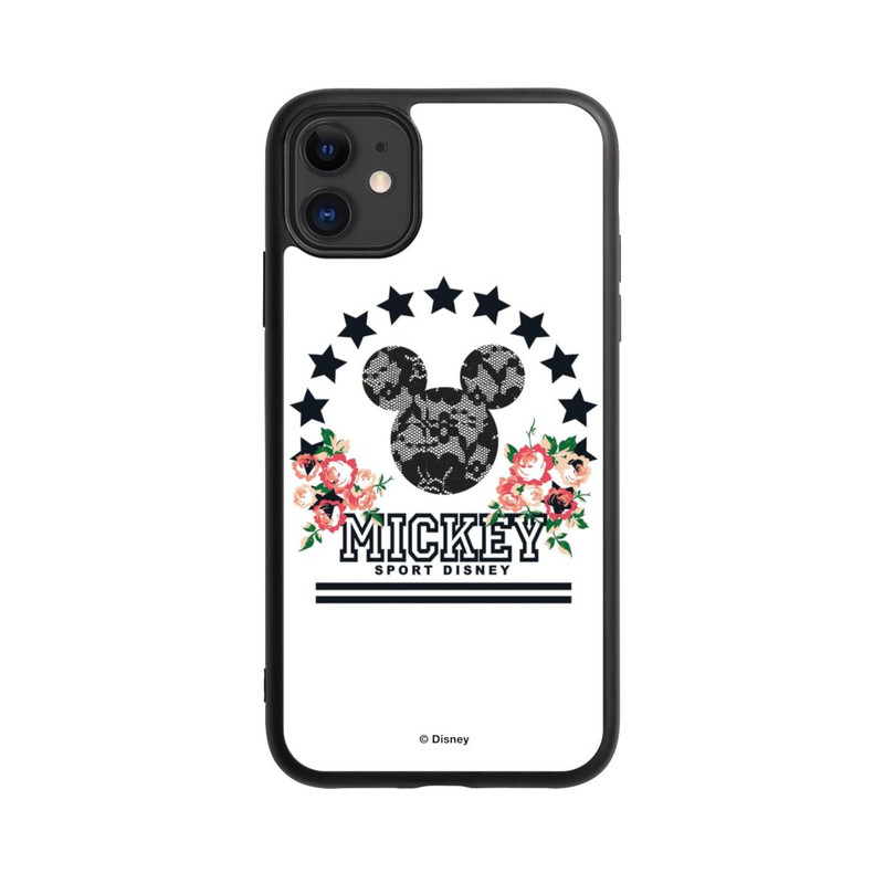 iPhone 11 Base Case Mickey Mouse - College Flowers