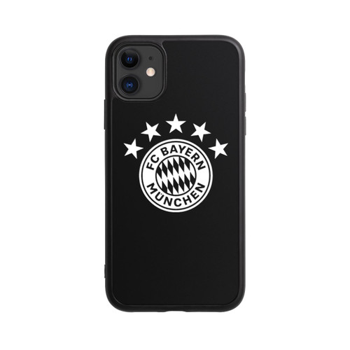Apple iPhone 11 Base Case FCB Logo einfarbig mit Sternen - ohne Hintergrund