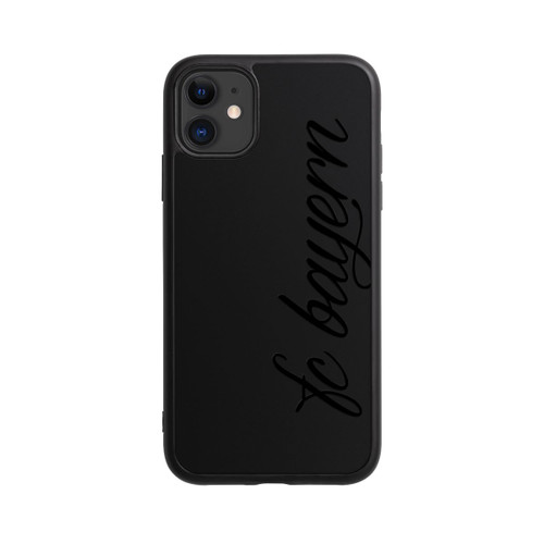 Apple iPhone 11 Base Case Schwarzes FCB Girlmotiv - ohne Hintergrund