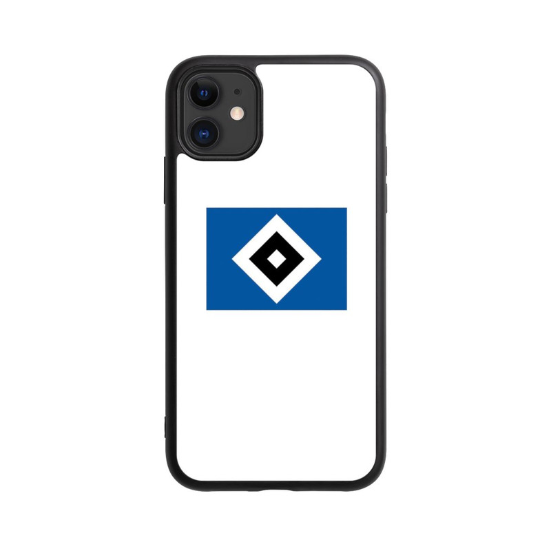 iPhone 11 Base Case HSV Weiss / Blau