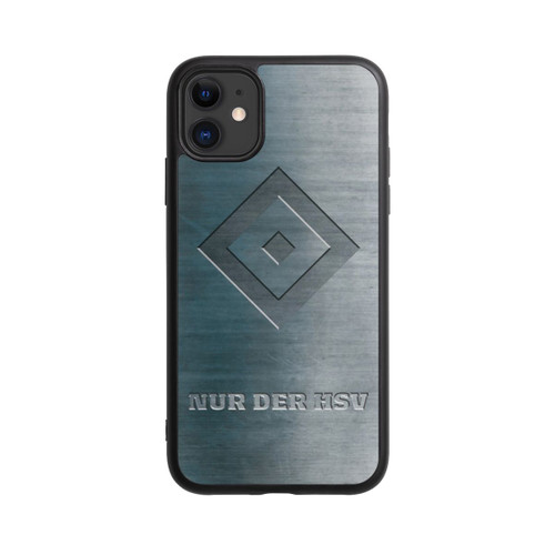 Apple iPhone 11 Base Case Nur der HSV Metalllook