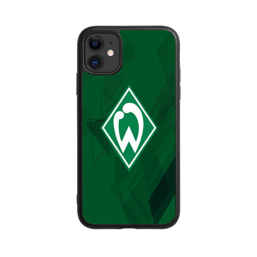Apple iPhone 11 Base Case Grüne Grafikelemente - Werder Bremen