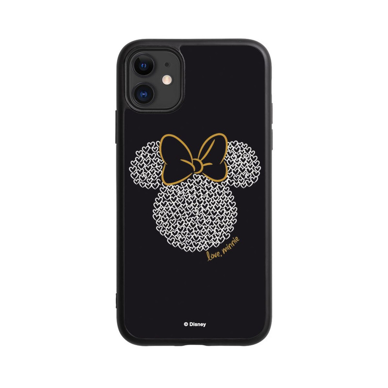 iPhone 11 Base Case Minnie Black and White