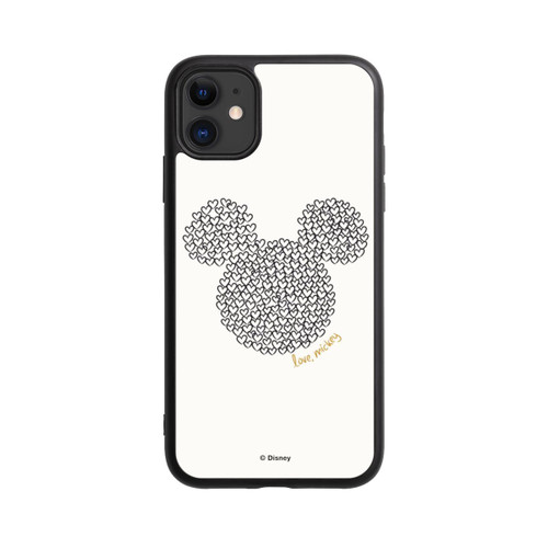 Apple iPhone 11 Base Case Micky Black and White