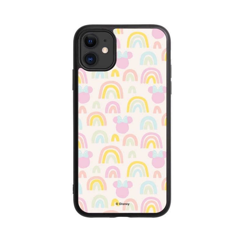 iPhone 11 Base Case Minnie Regenbogen Muster