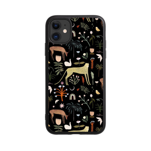 Apple iPhone 11 Base Case Wilde Gartenbuchstaben von Léa Le Pivert