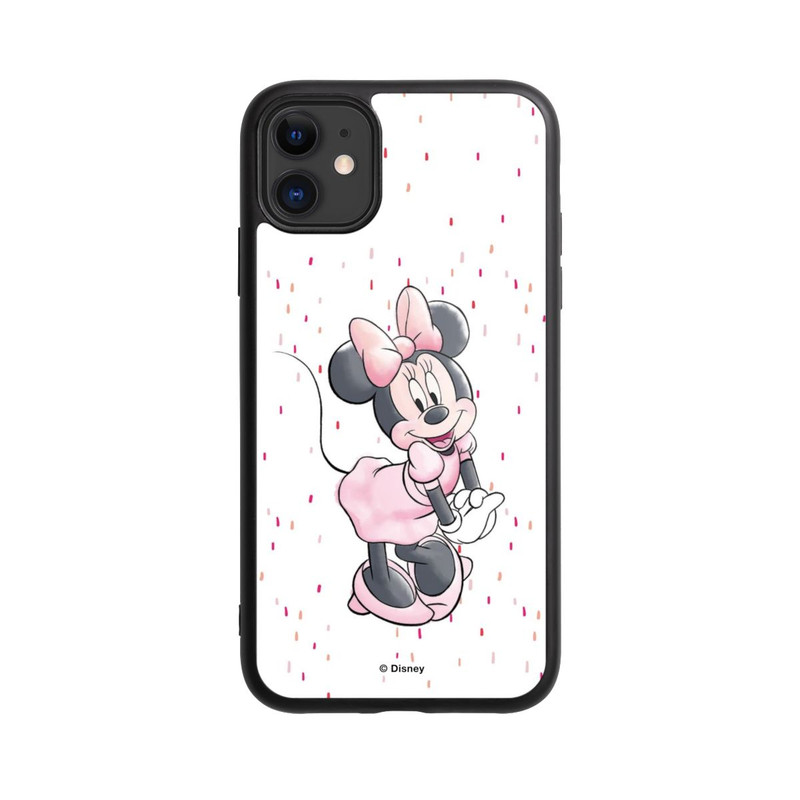 iPhone 11 Base Case Minnie Watercolour Dots